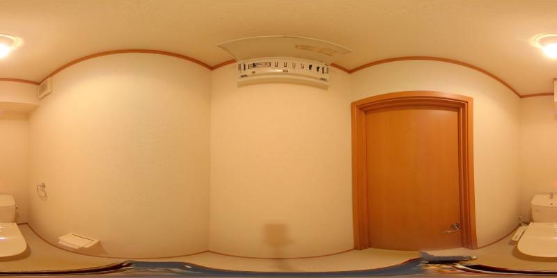 パノラマ画像トイレ