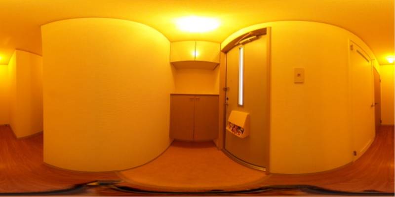 パノラマ画像玄関