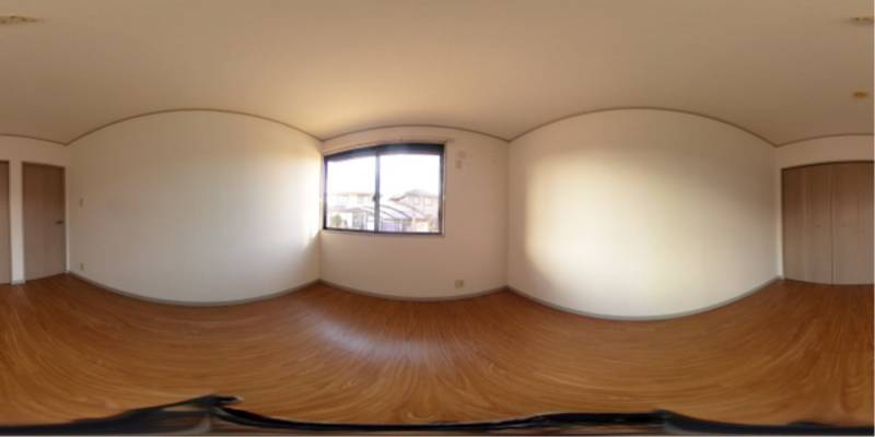 パノラマ画像洋室