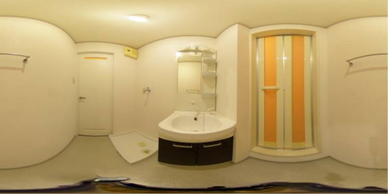 パノラマ画像洗面所