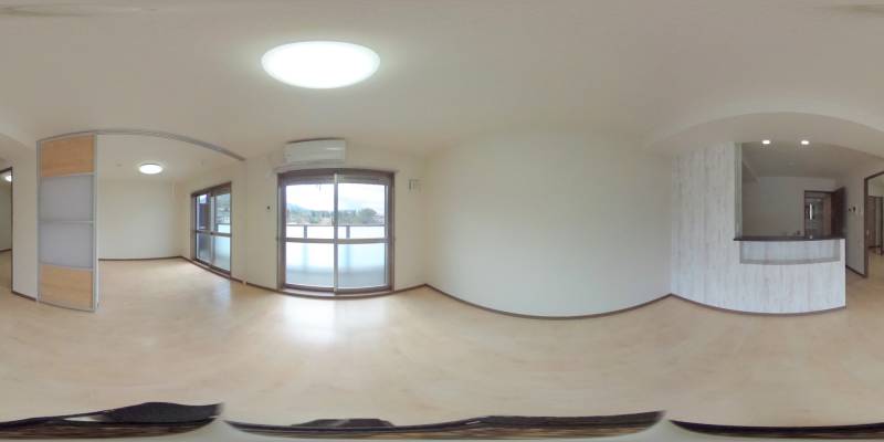 パノラマ画像洋室