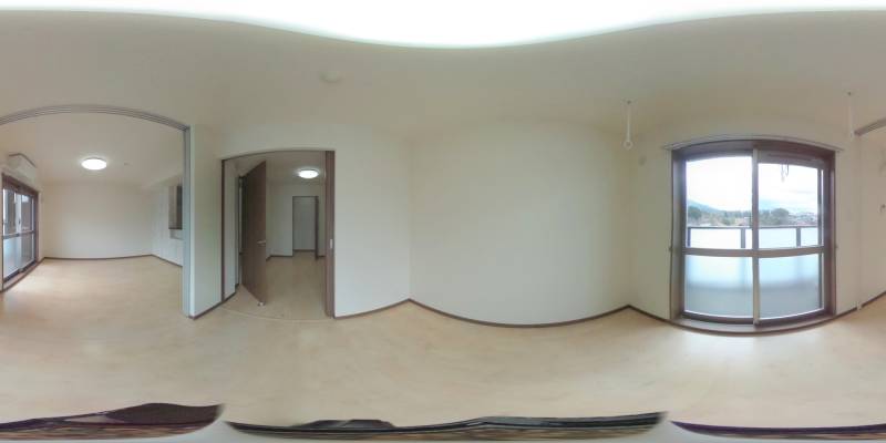 パノラマ画像洋室