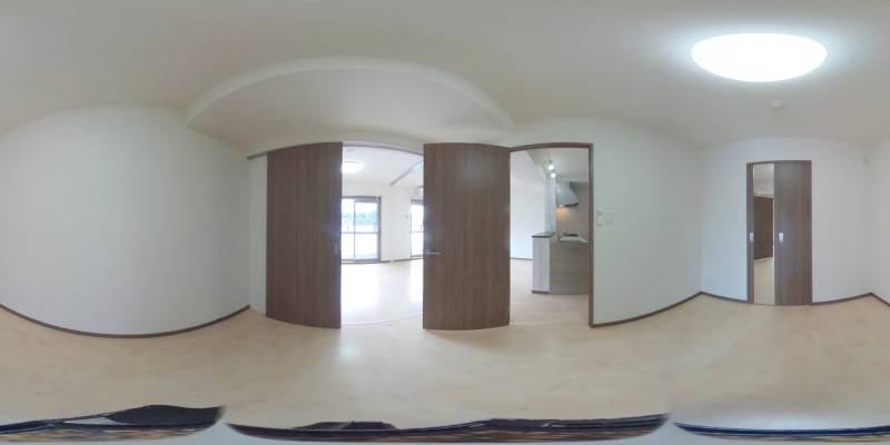 パノラマ画像洋室