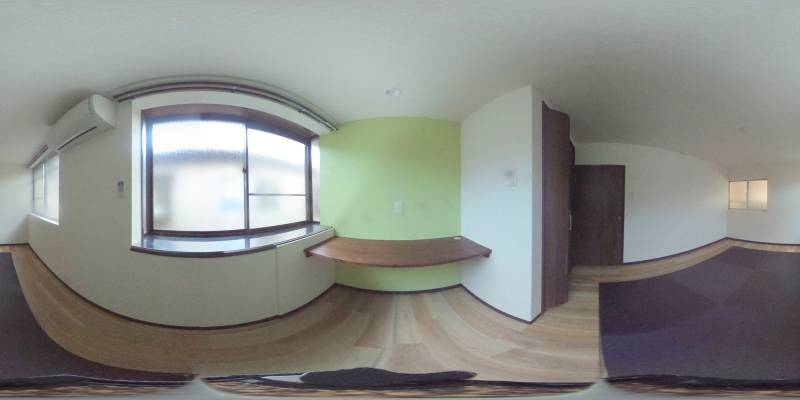 パノラマ画像洋室