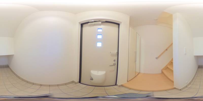 パノラマ画像玄関