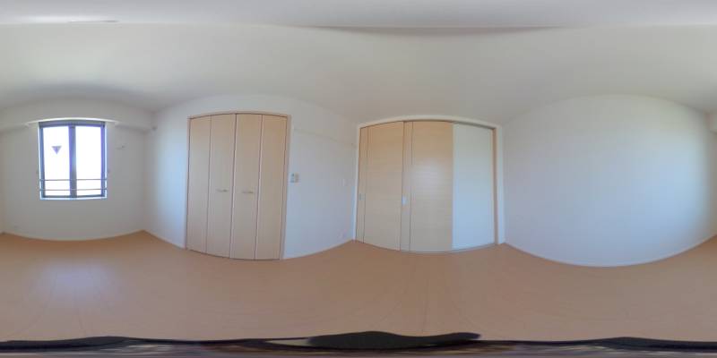 パノラマ画像洋室