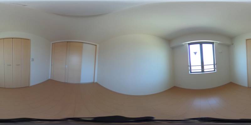 パノラマ画像洋室