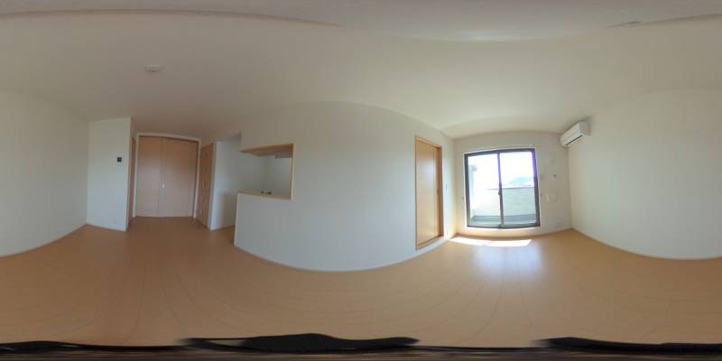 パノラマ画像リビング