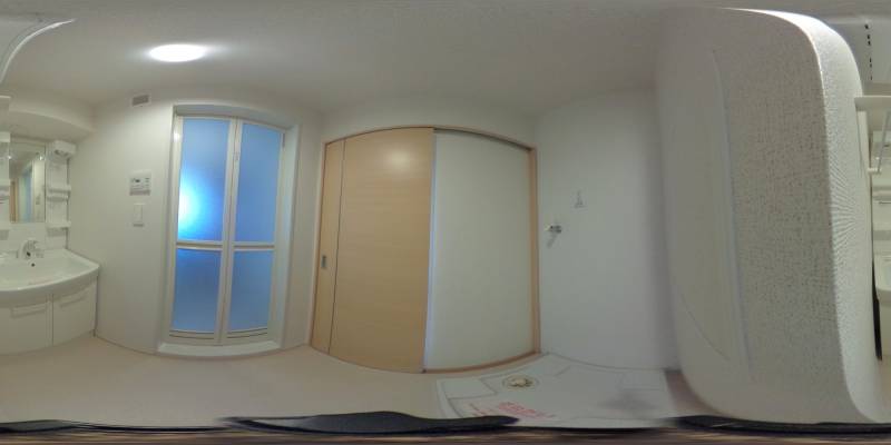 パノラマ画像洗面所