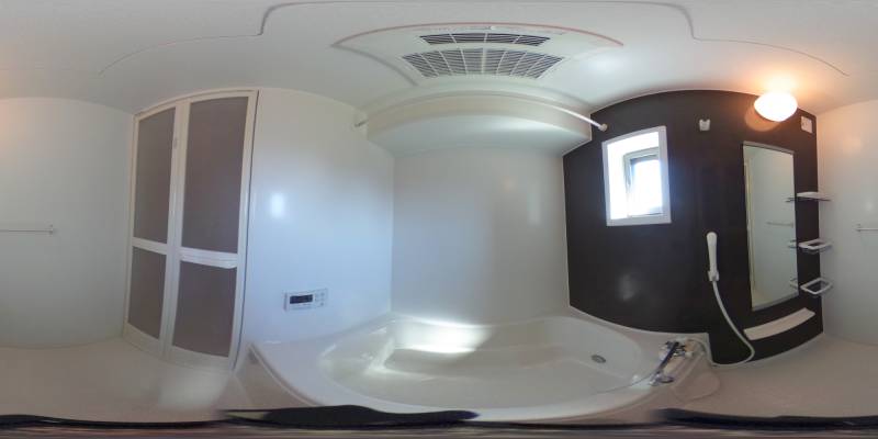 パノラマ画像バスルーム