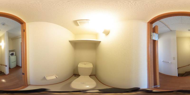 パノラマ画像トイレ