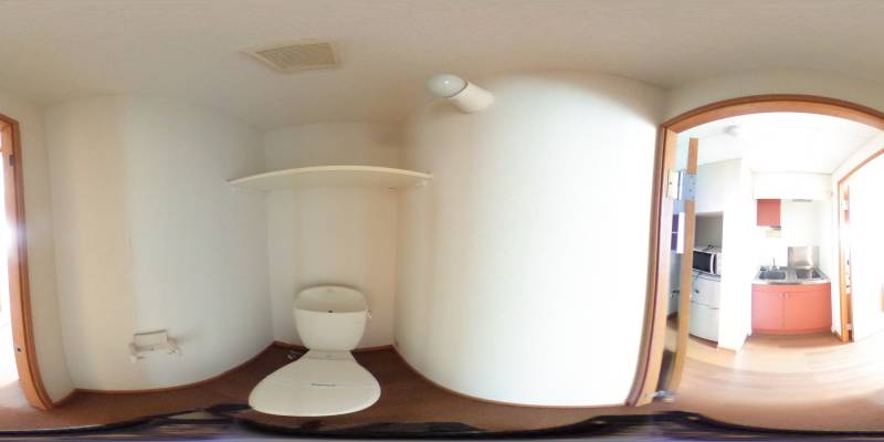 パノラマ画像トイレ