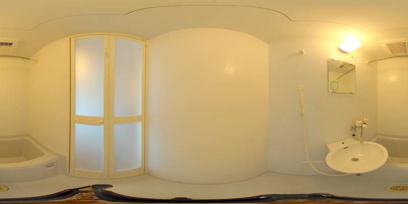 パノラマ画像バスルーム