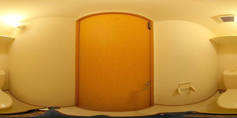 パノラマ画像トイレ