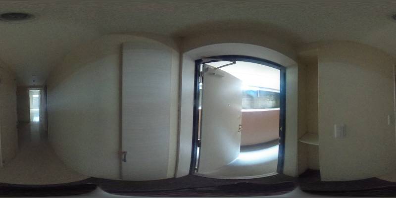 パノラマ画像玄関