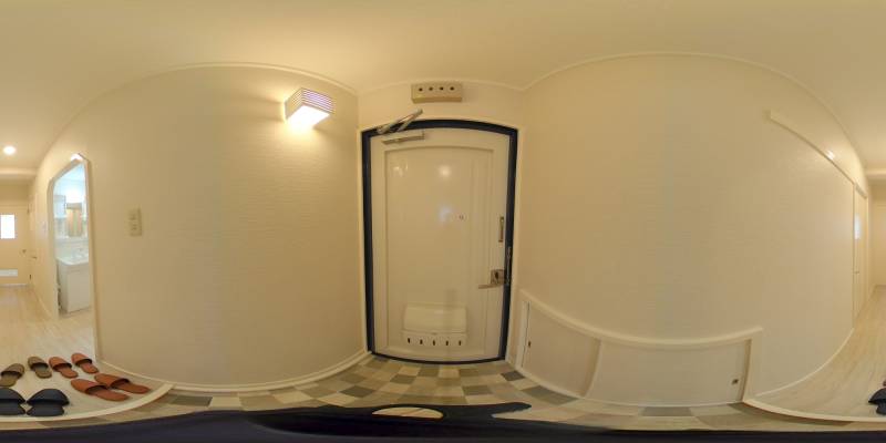 パノラマ画像玄関