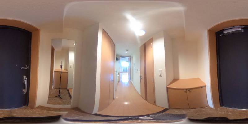 パノラマ画像玄関