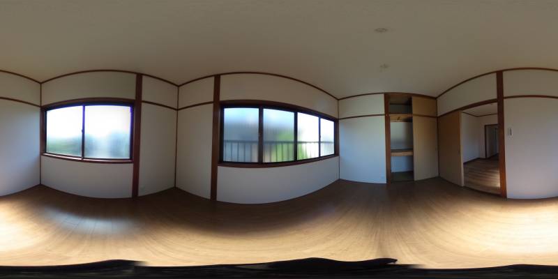 パノラマ画像洋室