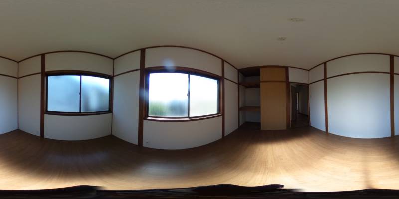 パノラマ画像洋室