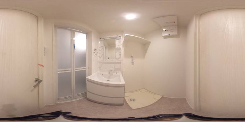 パノラマ画像洗面所