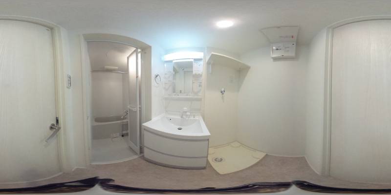 パノラマ画像洗面所