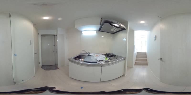 パノラマ画像キッチン