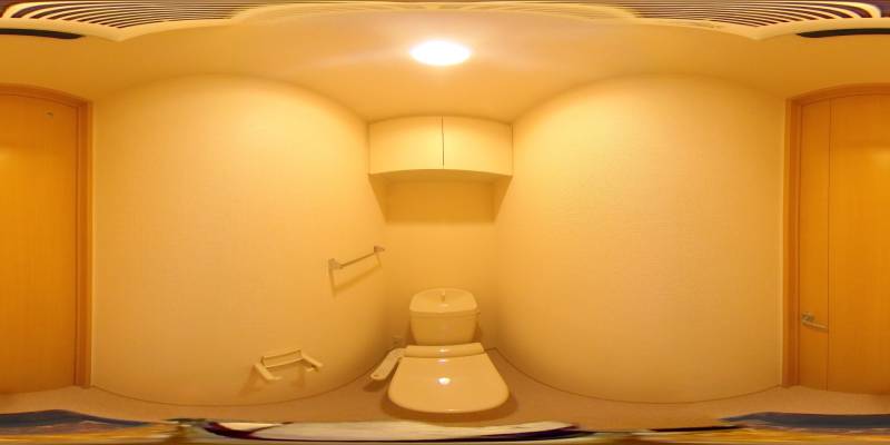 パノラマ画像トイレ