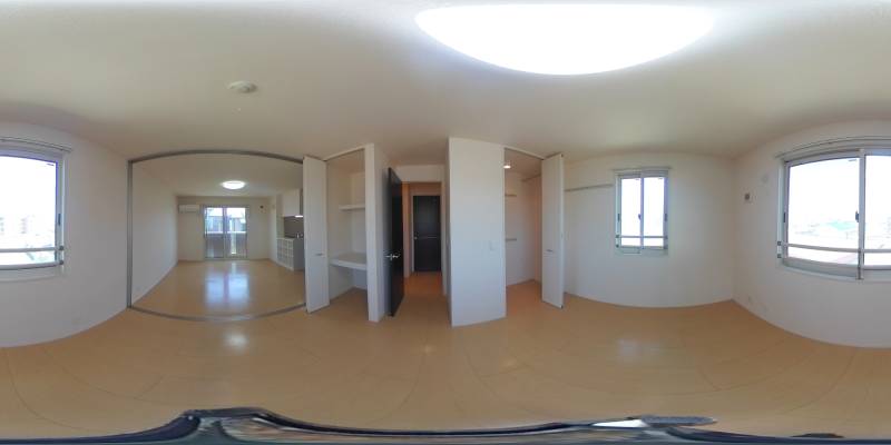 パノラマ画像洋室