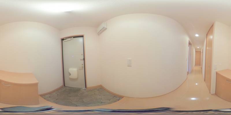 パノラマ画像玄関