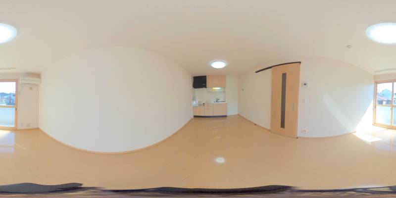 パノラマ画像リビング