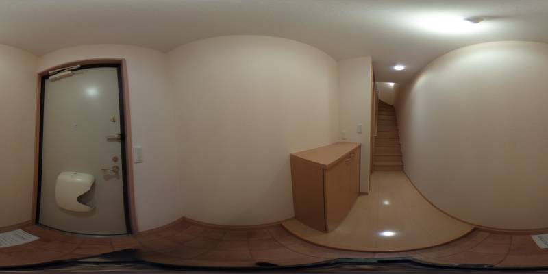 パノラマ画像玄関