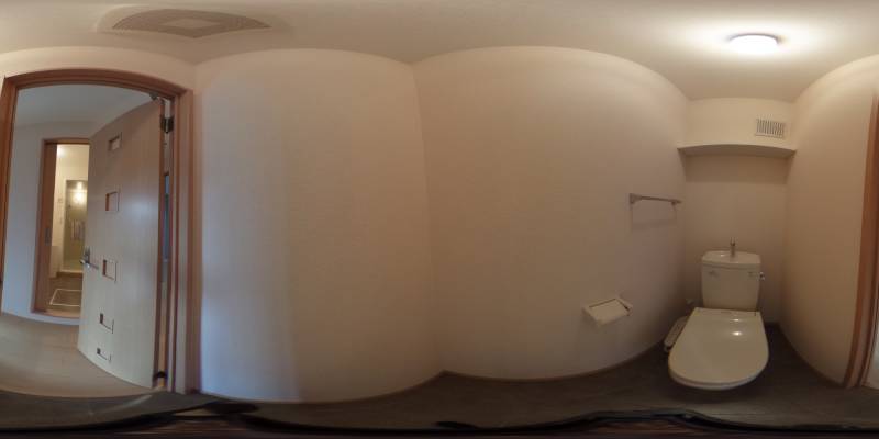 パノラマ画像トイレ