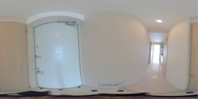 パノラマ画像玄関