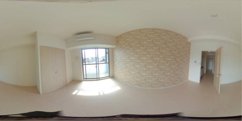 パノラマ画像洋室