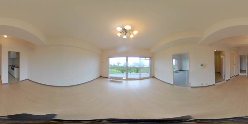 パノラマ画像リビング