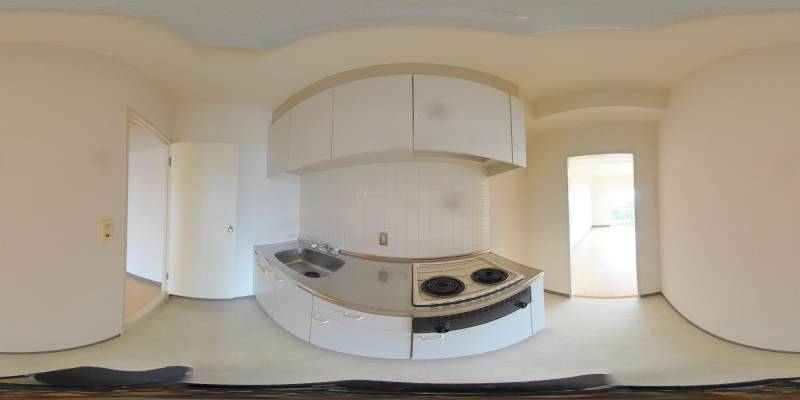 パノラマ画像キッチン