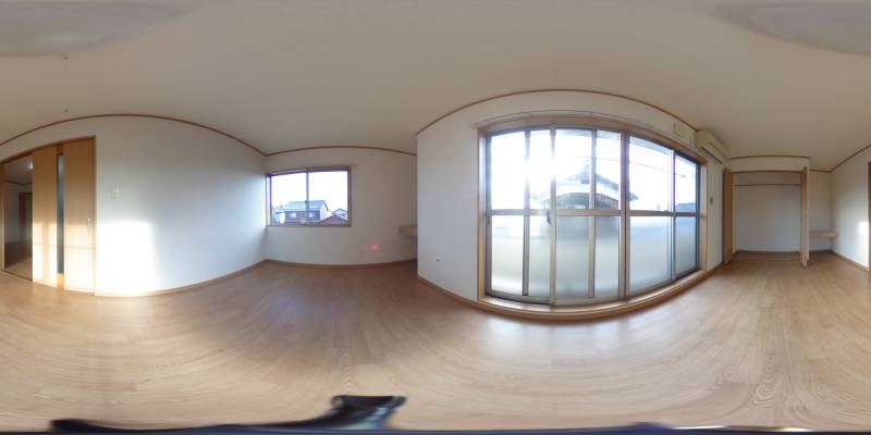 パノラマ画像洋室