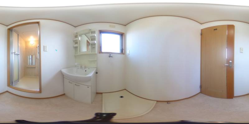 パノラマ画像洗面所