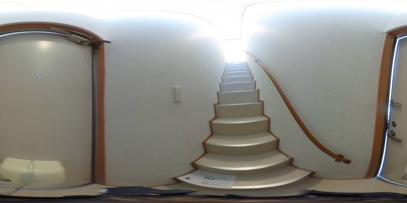 パノラマ画像玄関