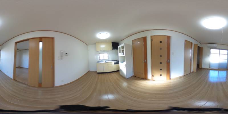 パノラマ画像洋室