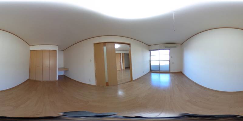 パノラマ画像洋室