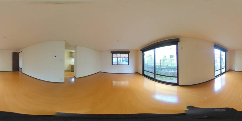 パノラマ画像リビング