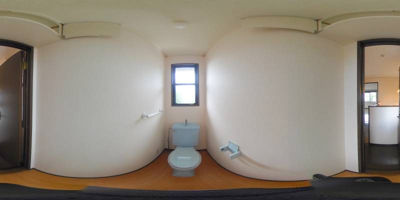 パノラマ画像トイレ