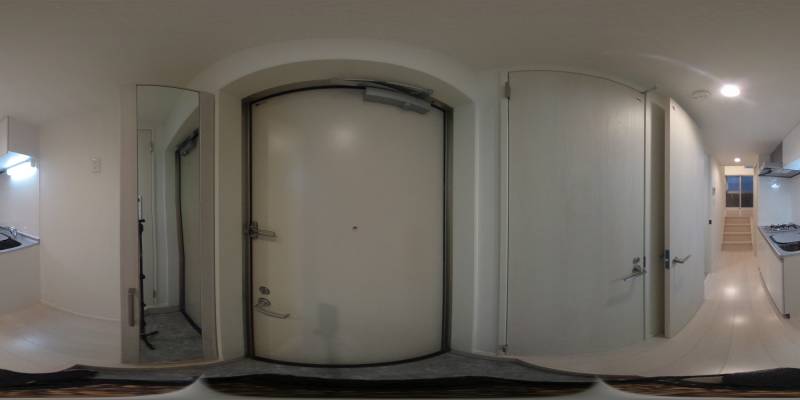 パノラマ画像玄関