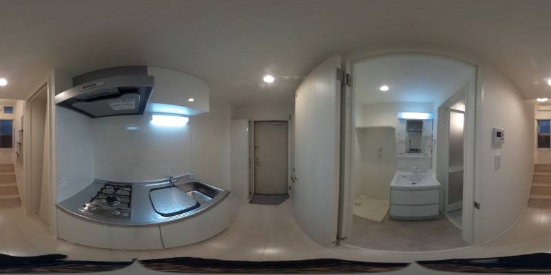 パノラマ画像キッチン