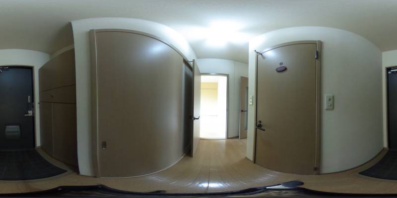 パノラマ画像玄関