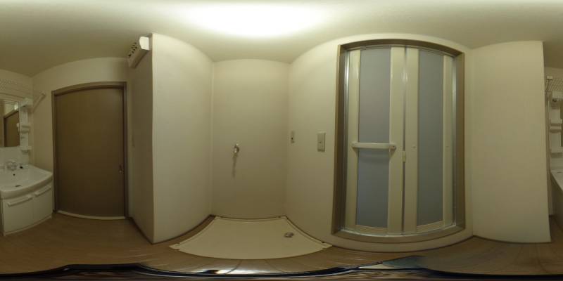 パノラマ画像洗面所