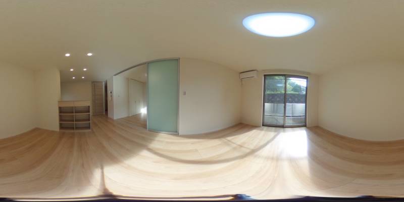 パノラマ画像リビング