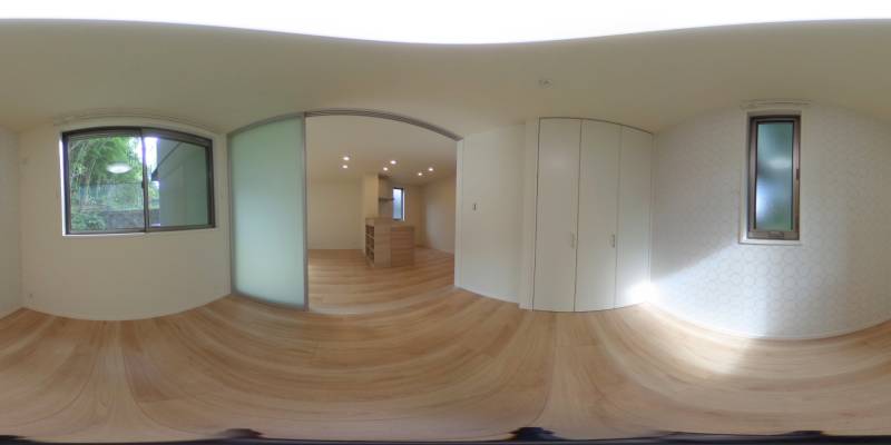 パノラマ画像洋室