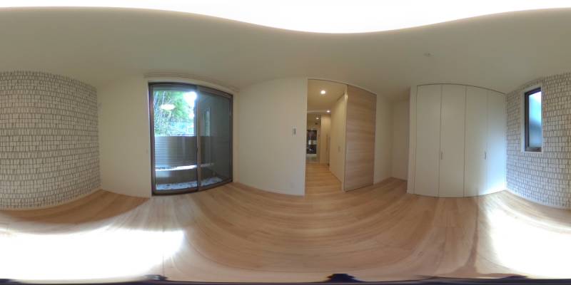 パノラマ画像洋室